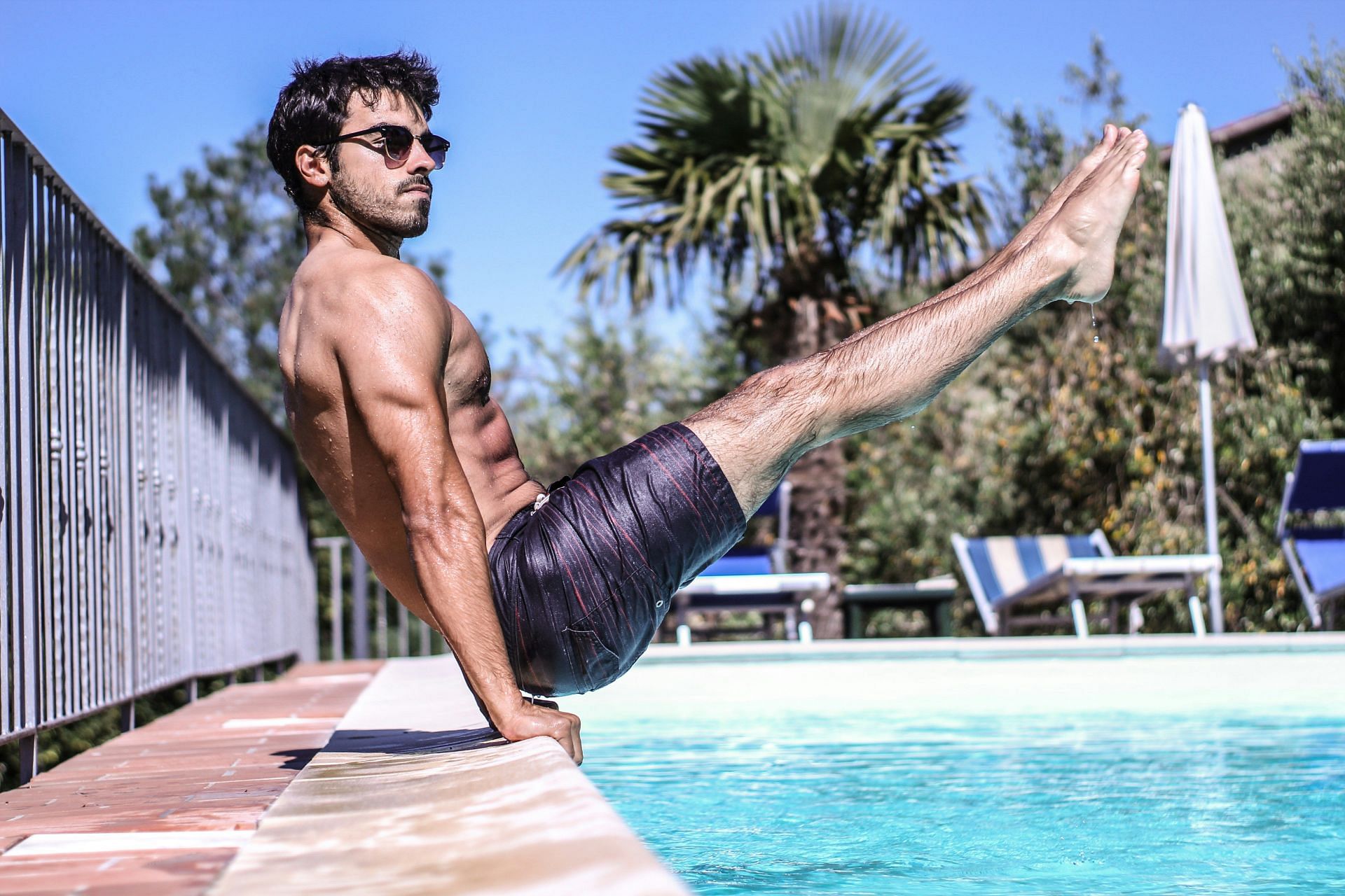 Taiso helps strengthen your muscles (Image via Unsplash/ Pedro Araujo)